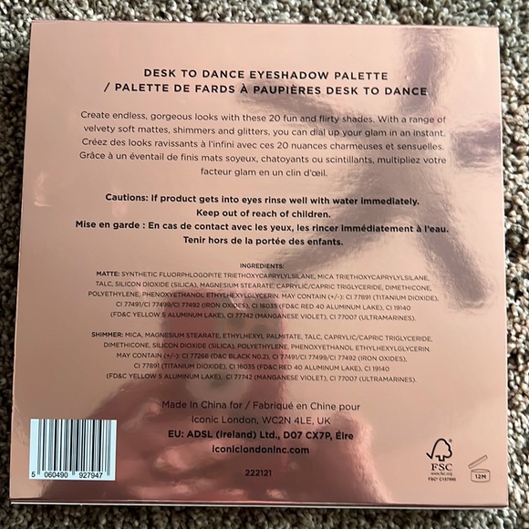 Iconic London eyeshadow palette - Picture 3 of 3